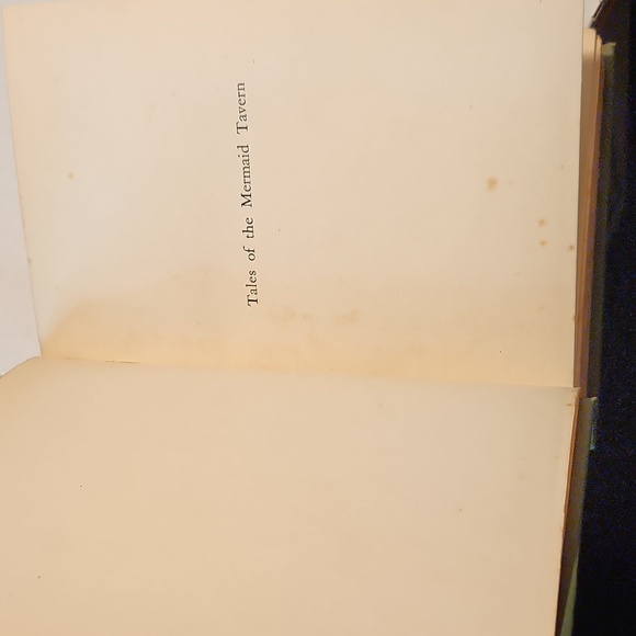 Green 'Tales of the Mermaid Tavern' Book 1st Edition 1913 - Picture 3 of 6
